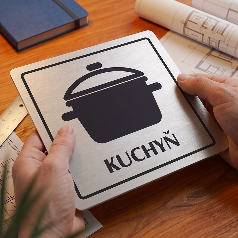 Kuchyň, 148x148mm, stříbrná, Arizona