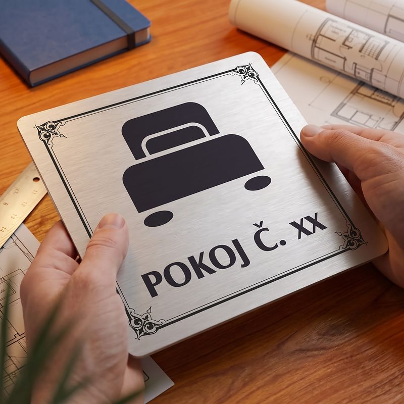 Pokoj, 118x118mm, stříbrná, Nebraska