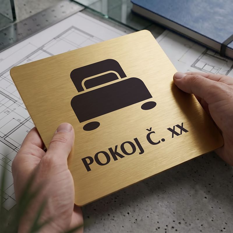 Pokoj, 100x100mm, zlatá, Nevada