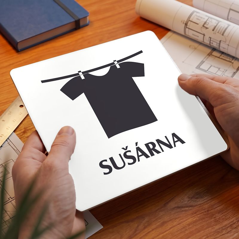 Sušárna, 148x148mm, bílá, Nevada