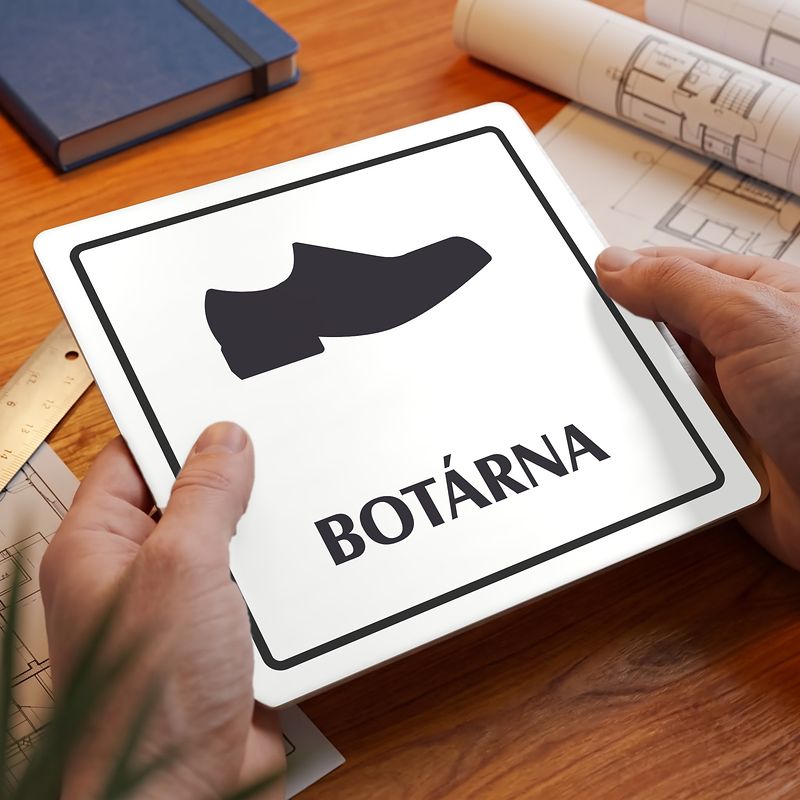 Botárna, 100x100mm, bílá, Arizona