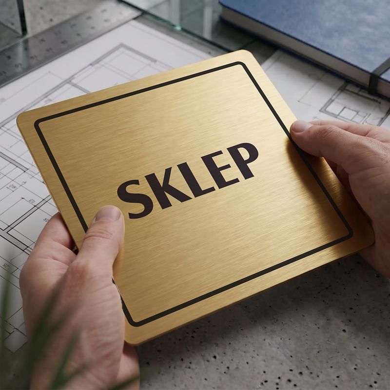 Sklep, 80x80mm, zlatá, Arizona