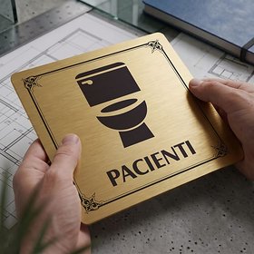 Piktogram WC pacienti