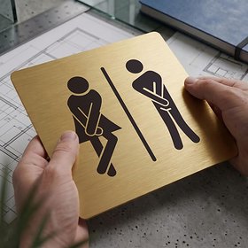Piktogram WC společné