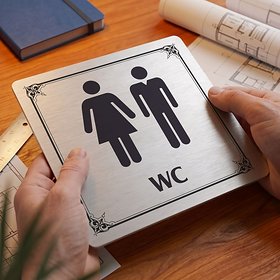 Piktogram WC společné