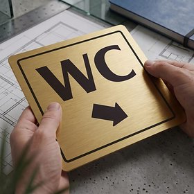Piktogram WC vpravo dolů