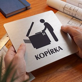 Piktogram Kopírka s textem