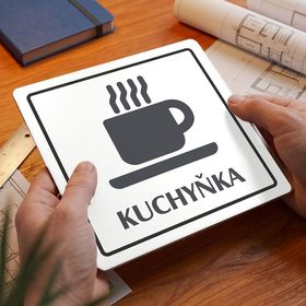 Kuchyňka, 148x148mm, bílá, Arizona