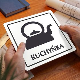 Kuchyňka, 148x148mm, bílá, Arizona