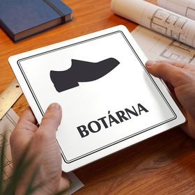 Botárna, 100x100mm, bílá, Utah