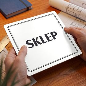 Sklep, 100x100mm, bílá, Utah
