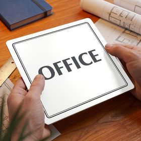 Office, 100x100mm, bílá, Utah
