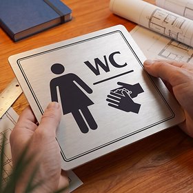 Piktogram WC ženy