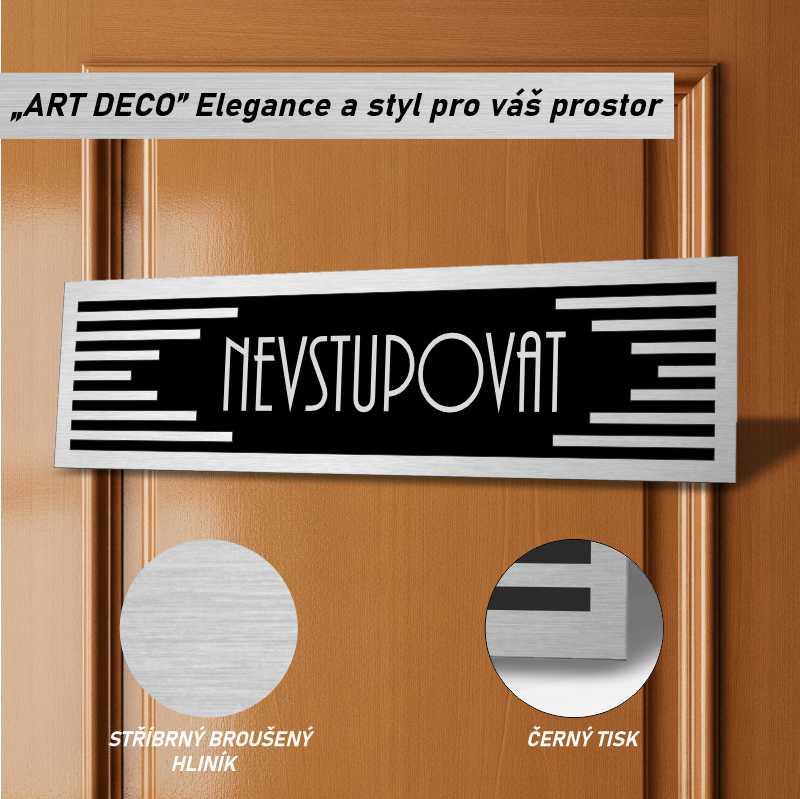 Cedulka na dveře - Nevstupovat